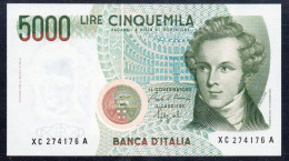 LIRE 5.000 TIPO BELLINI - SERIE SPECIALE  XC - FDS - 5000 Liras