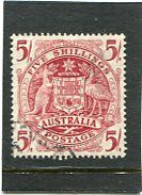 AUSTRALIA - 1949  5s  ARMS  FINE USED - Used Stamps