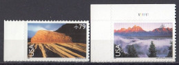 UNITED STATES 4506-4507,unused - Montañas