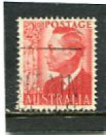 AUSTRALIA - 1950  2 1/2d  KGVI  WMK  FINE USED - Gebraucht