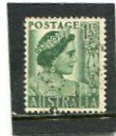 AUSTRALIA - 1950  1 1/2d   QUEEN ELISABETH  WMK   FINE USED - Used Stamps