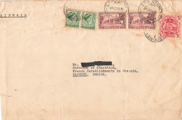 AUSTRALIA. COVER VIA AIR MAIL. 1951. 5 Sh. SYDNEY TO PAPEETE. TAHITI - Brieven En Documenten