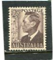 AUSTRALIA - 1951   2 1/2d   KGVI  NO WMK  FINE USED - Oblitérés