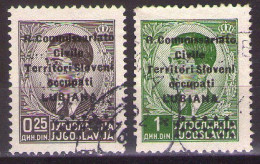 LUBIANA - Italian Occupation - 1941 - Italian Occupation Of Slovenia, Mi 19,21 - USED - Ljubljana