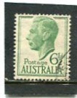 AUSTRALIA - 1951  6 1/2d  GREEN  KGVI   FINE USED - Oblitérés