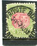 AUSTRALIA - 1930   POSTAGE DUES  4d  3rd WMK  PERF 11  MISSING PERF  FINE  USED  SG  D 98 - Impuestos