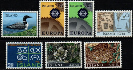 ISLANDE 1967 ** - Années Complètes