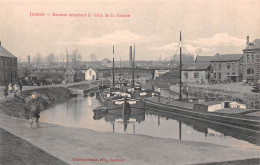 JEUMONT (Nord) - Bateaux Attendant La Visite De La Douane - Péniches - Jeumont