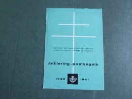 1960 1163/1168  Nl.postfolder (15 X 22) Met 1édag Stempel Op Zegel: " Kunstambachten " - 1951-1960