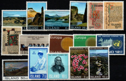 ISLANDE 1970 ** - Annate Complete