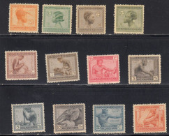 Congo Belge 1923 COB 106 / 117 * Neufs Avec Chaniere. Metiers Et Industries Indigenes - Ungebraucht