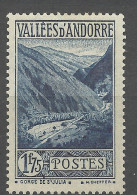 ANDORRE N° 40A NEUF* TRACE DE CHARNIERE  / Hinge  / MH - Neufs