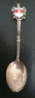 Belle Cuillère Souvenir En Argent Massif Poinçonné 800 "Varese (Itale)" Cuiller - Silver Spoon - Cuillers