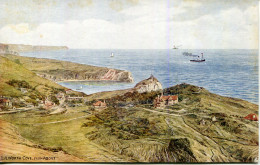 A R QUINTON - SALMON 3623 - LULWORTH COVE FROM ABOVE - Quinton, AR