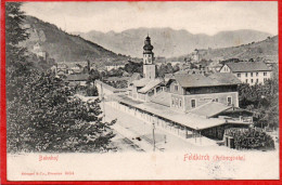 CPA  AUTRICHE FELDKIRCH Bahnhof ( Gare - Feldkirch