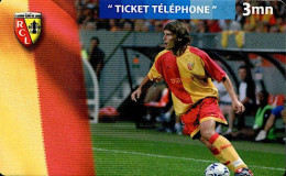 Ticket Telephone – 15/11/2004 – RC Lens – Yohann Lachor - FT