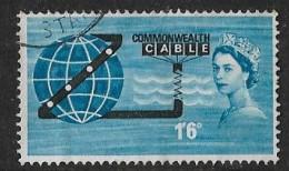 GB 1963 QE Ll COMMONWEALTH CABLE 1/6d - Usati