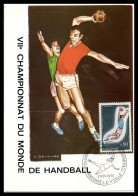 Mc..   Carte-maximum: Andorre  VIIème Championnat Du Monde De Handball  1970 - Cartas Máxima