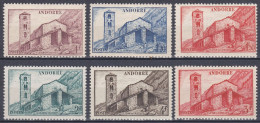 Andorre Français 1944 -1951 N° 103-108 NMH Paysage De La Principauté - Neufs