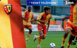 Ticket Téléphone 15/11/2004 – RC Lens - Daniel Moreira - FT
