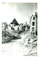 Photo Bombardement De Mantes En 1944,photographe R.Noel Format 13/18 - War, Military