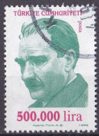 Türkei Marke Von 1999 O/used (A3-39) - Gebraucht