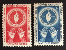 1953 - United Nations UNO UN ONU - Flame And Hands  - Unused - Nuovi