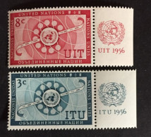 1956 - United Nations UNO UN - UIT - ITU -  Uit Phone - Unused - Neufs