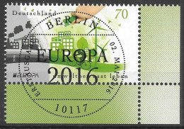 Bund 2016 / MiNr.  3238  Rechte Untere Ecke, Zentrischer ESST Berlin Zentrum  O / Used   (x934) - Gebraucht