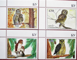 Tajikistan  2019  Owls  Eulen  4 V   MNH - Hiboux & Chouettes