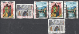 Luxembourg    .   Y&T     .    654/659     .    **      .      Neuf Avec Gomme Et SANS Charnière - Unused Stamps