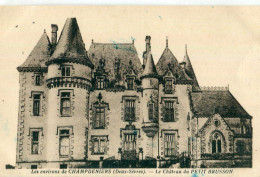 79 - Champdeniers : Le Château Du Petit Brusson - Champdeniers Saint Denis