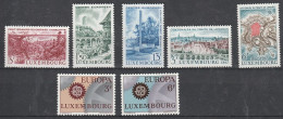 Luxembourg    .   Y&T     .    7 Timbres    .    **      .      Neuf Avec Gomme Et SANS Charnière - Unused Stamps