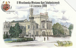 Poland, 0882, II Phone Cards Exhibition In Wroclaw, Only 31.000 Issued.  2 Scans - Pologne