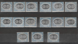 Lotto 388 San Marino 1931 - Segnatasse Del 1925 Soprastampati N. 32/46. Cert. Todisco. Cat. € 1300,00. MNH - Strafport