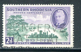 RHODESIE DU SUD- Y&T N°74- Oblitéré - Southern Rhodesia (...-1964)