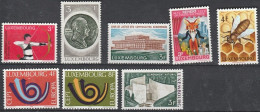 Luxembourg    .   Y&T     .    8 Timbres     .    **      .      Neuf Avec Gomme Et SANS Charnière - Unused Stamps