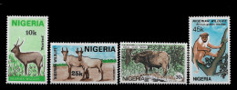 NIGERIA STAMP - 1984 Nigerian Wildlife SET MNH (NP#02) - Nigeria (1961-...)