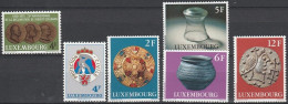 Luxembourg    .   Y&T     .    6  Timbres     .    **      .      Neuf Avec Gomme Et SANS Charnière - Unused Stamps