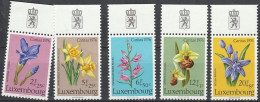 Luxembourg    .   Y&T     .    886/890     .    **      .      Neuf Avec Gomme Et SANS Charnière - Unused Stamps