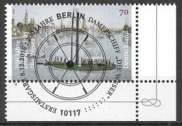 Bund 2016 / MiNr.    3273  Rechte Untere Ecke, Zentrischer ESST Berlin Zentrum  O / Used   (x937) - Gebraucht