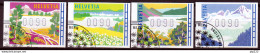 Svizzera 2006 Automatici 4 Val. O/Used VF - Coil Stamps