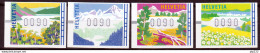Svizzera 2006 Automatici 4 Val. **/MNH VF - Coil Stamps