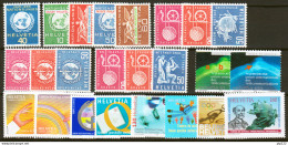 Svizzera 1955/2009 Servizi 24 Val. **/MNH VF - Lotti/Collezioni