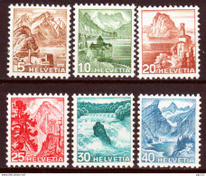 Svizzera 1948 Unif. 461/66 **/MNH VF - Unused Stamps