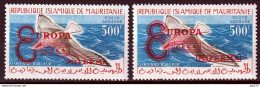 Mauritania 1962 Y.T.A20E/F **/MNH VF/F - Mauretanien (1960-...)