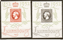 Lussemburgo 1952 Unif.453/54 **/MNH VF - Ongebruikt