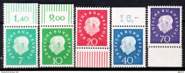 Germania 1959 Unif. 173/75 **/MNH VF - Ungebraucht