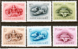 Lussemburgo 1955 Unif.500/05 **/MNH VF - Ungebraucht