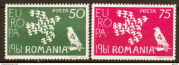 Romania 1961 Europa Unif.- **/MNH VF - Nuevos